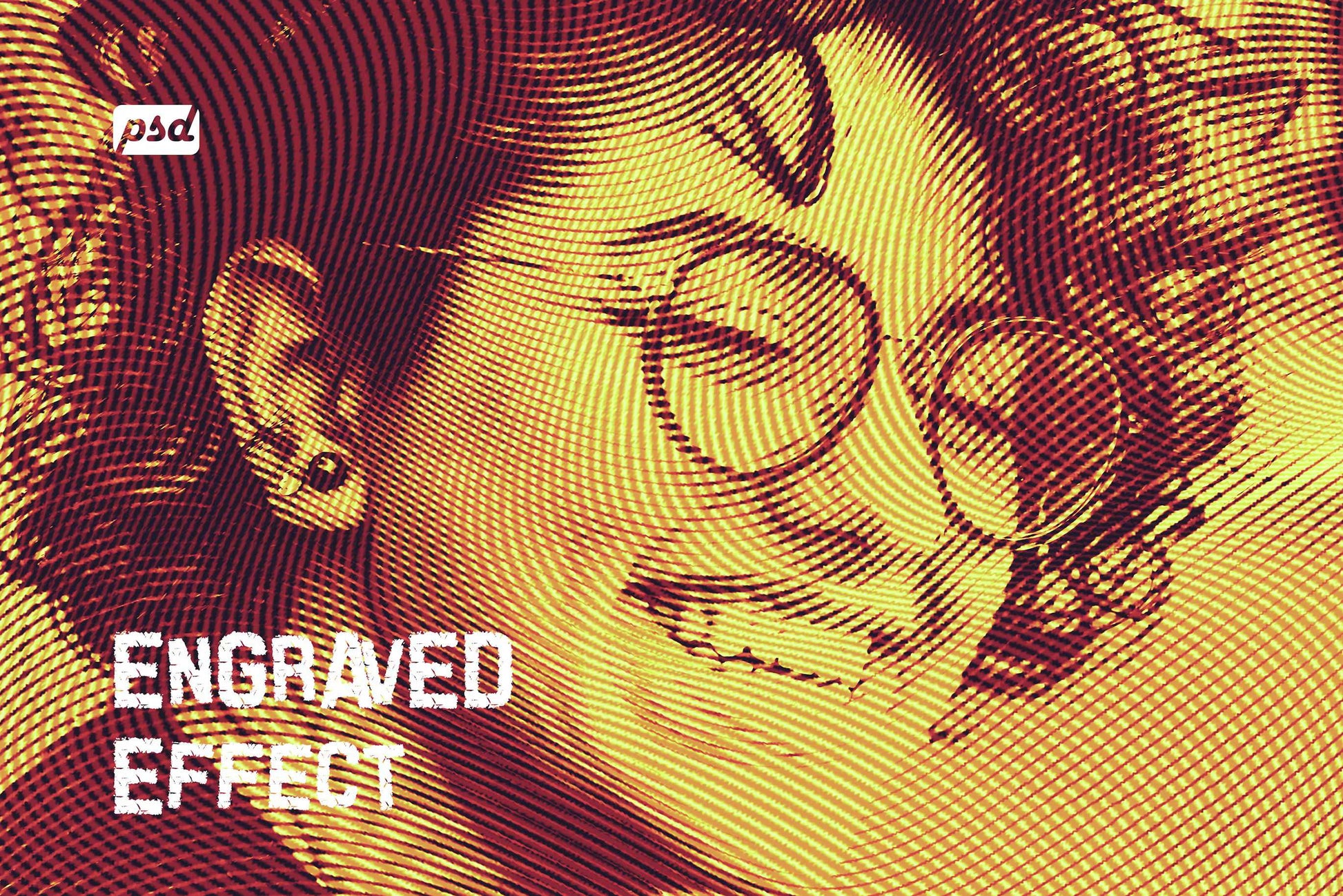 15 Intricate Engraving Photoshop Effects - Photoboto