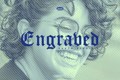 15 Intricate Engraving Photoshop Effects - Photoboto