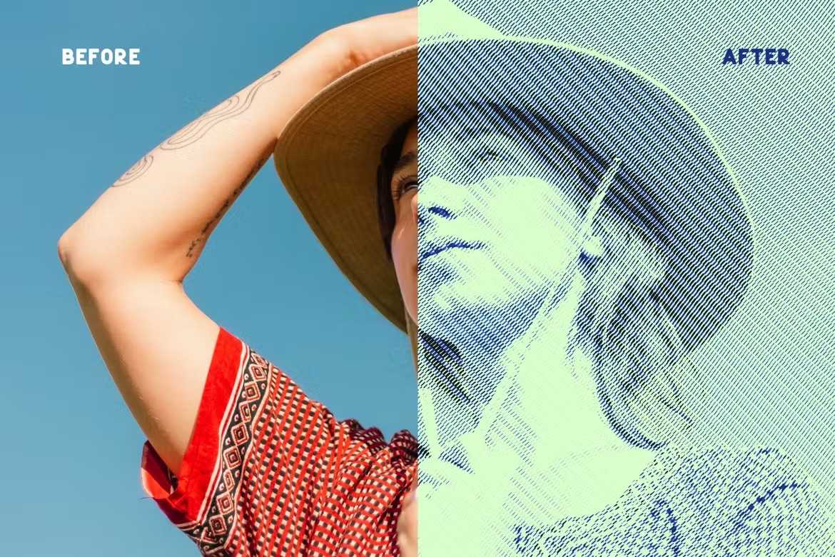 15 Intricate Engraving Photoshop Effects - Photoboto