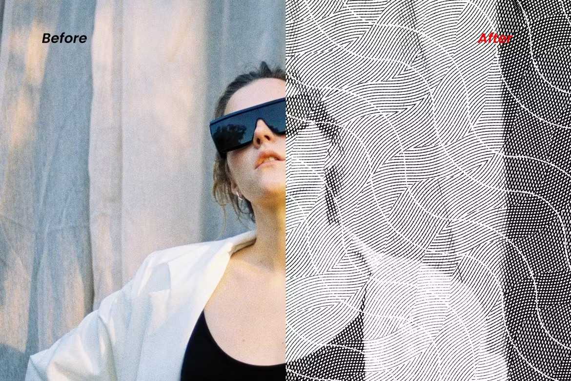 15 Intricate Engraving Photoshop Effects - Photoboto