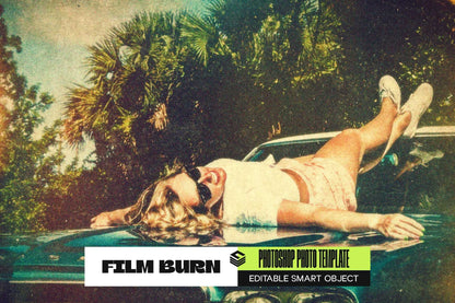 21 Heritage Retro Photoshop Templates Set - Photoboto