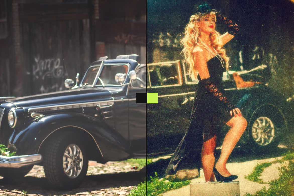 21 Heritage Retro Photoshop Templates Set - Photoboto