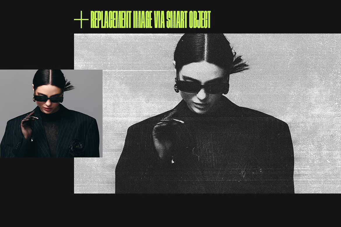 21 Heritage Retro Photoshop Templates Set - Photoboto