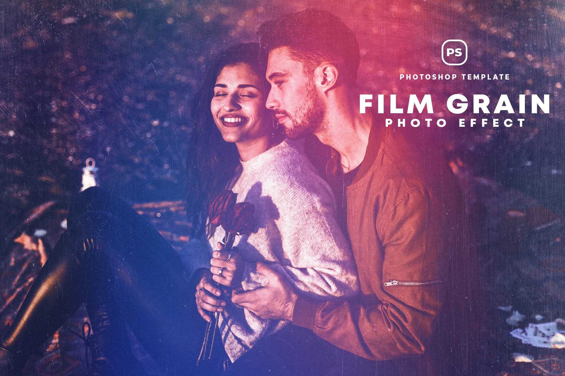 26 Grainy Photoshop Templates Collection - Photoboto