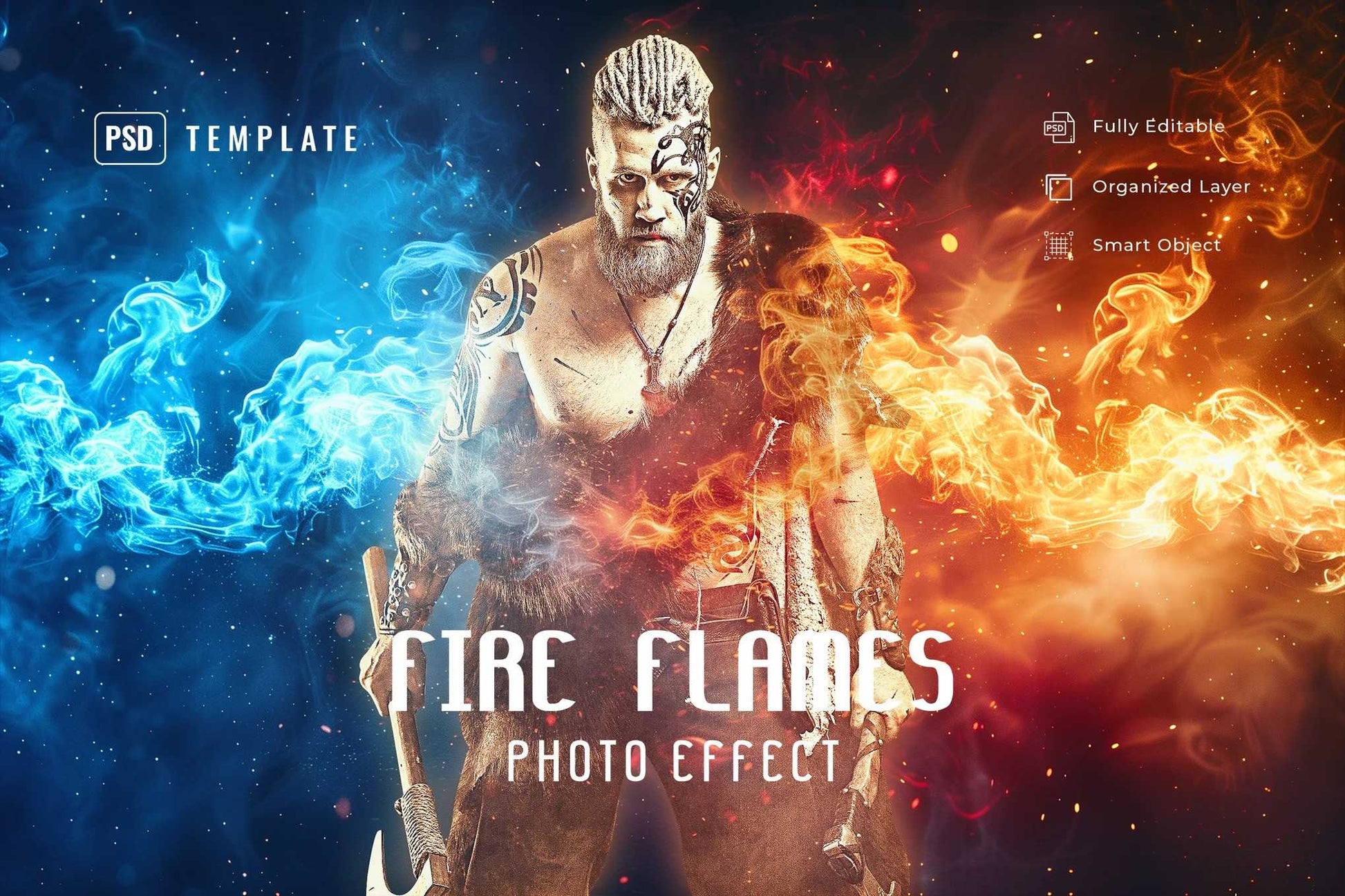The Illustrious Bundle Of 24 Photoshop Templates - Photoboto