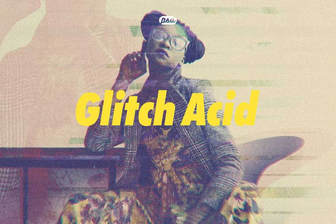 24 Disruptive Glitch Photoshop Effects - Photoboto