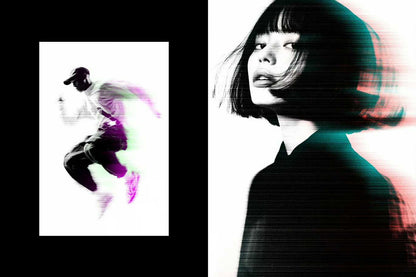 31-In-1 Cyber Distortion Photoshop Effects Bundle