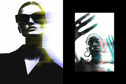 31-In-1 Cyber Distortion Photoshop Effects Bundle