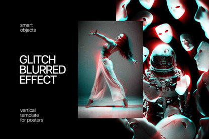 31-In-1 Cyber Distortion Photoshop Effects Bundle