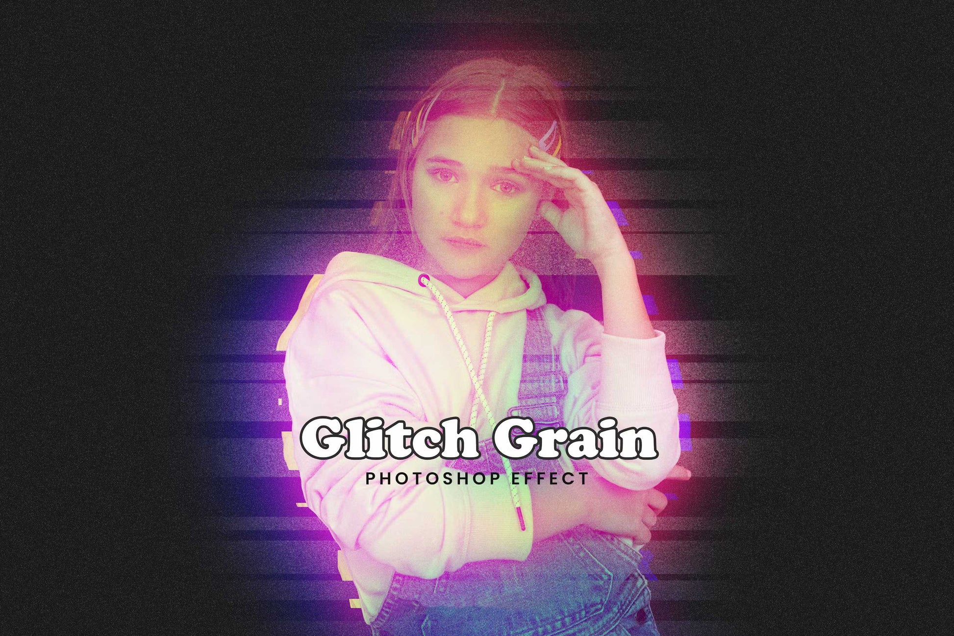 24 Disruptive Glitch Photoshop Effects - Photoboto