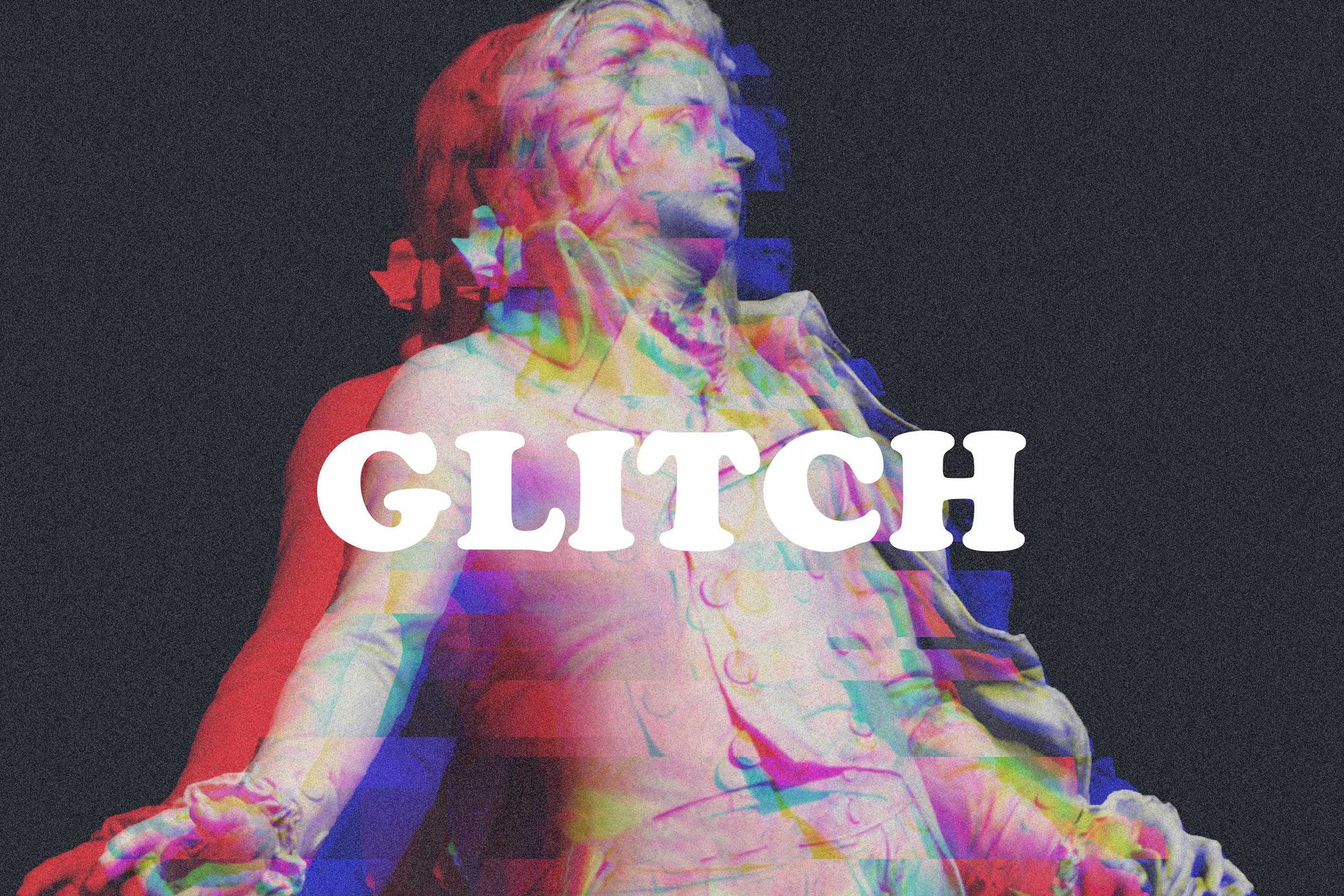 24 Disruptive Glitch Photoshop Effects - Photoboto