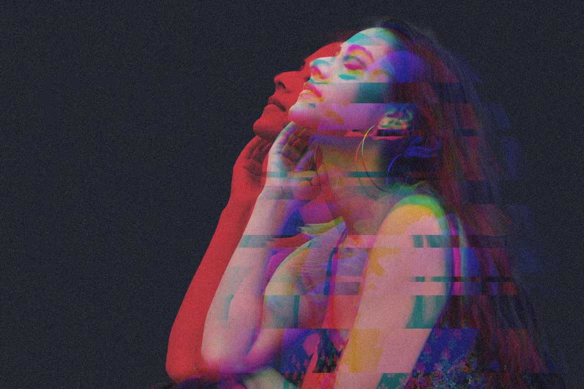24 Disruptive Glitch Photoshop Effects - Photoboto