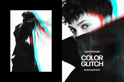 31-In-1 Cyber Distortion Photoshop Effects Bundle