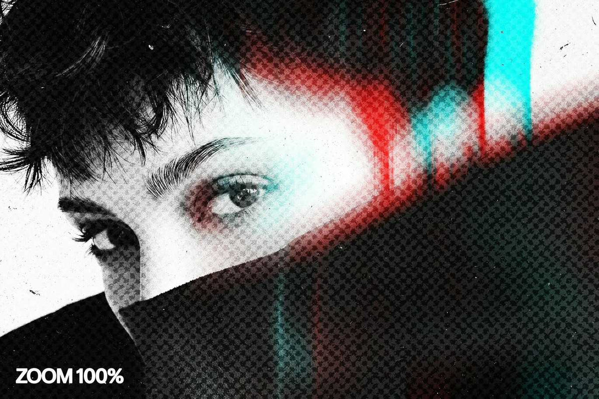 31-In-1 Cyber Distortion Photoshop Effects Bundle