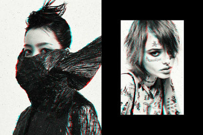 21 Screenprint Photoshop Effects Bundle