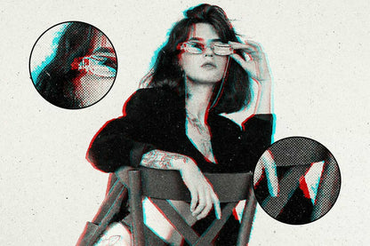 21 Screenprint Photoshop Effects Bundle