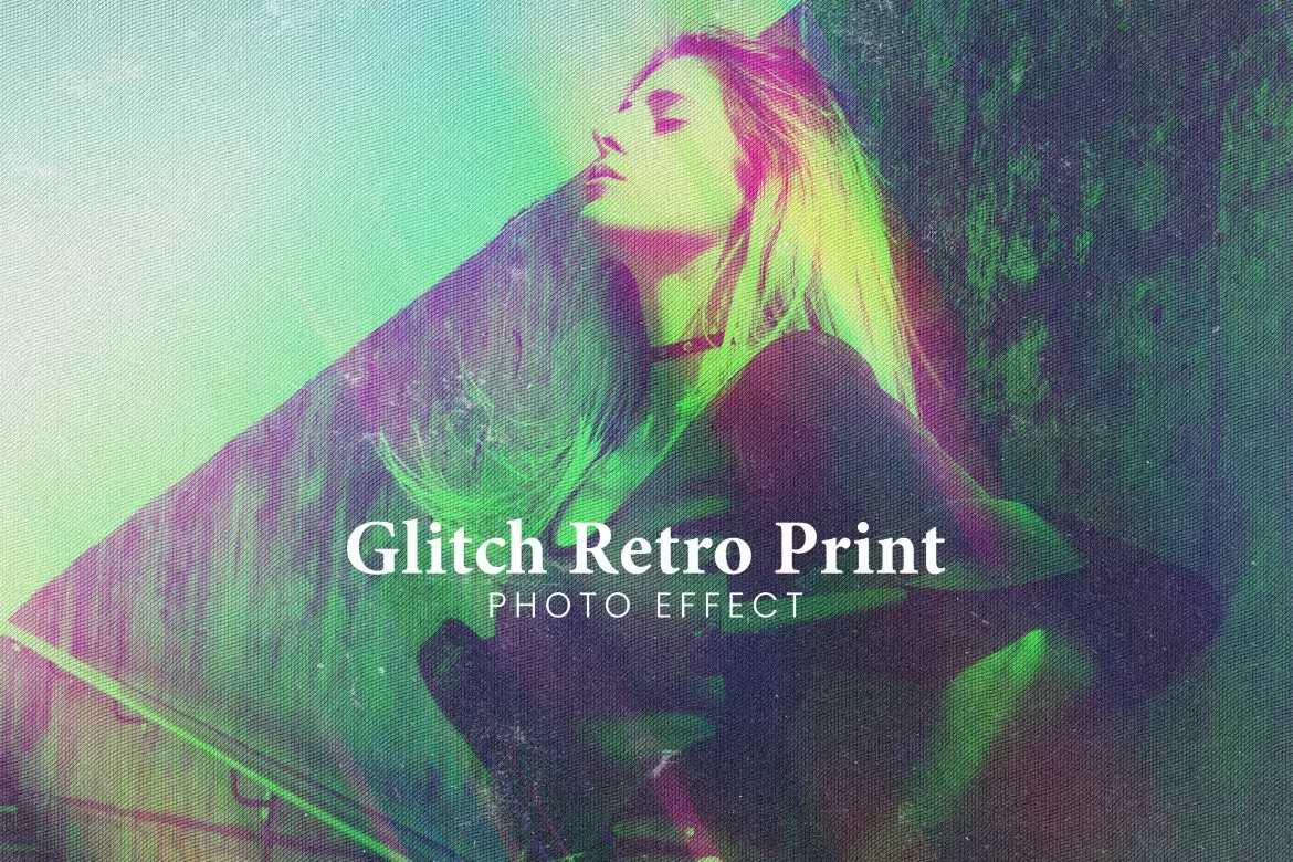 24 Disruptive Glitch Photoshop Effects - Photoboto