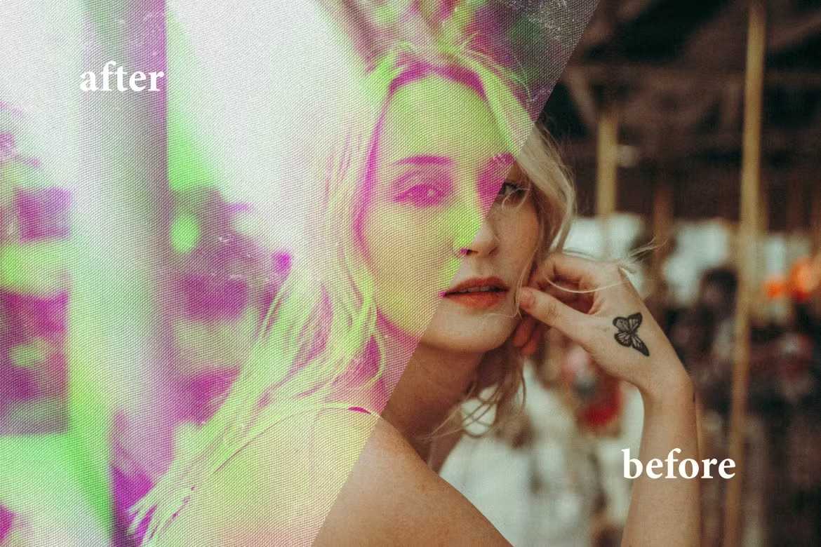 24 Disruptive Glitch Photoshop Effects - Photoboto