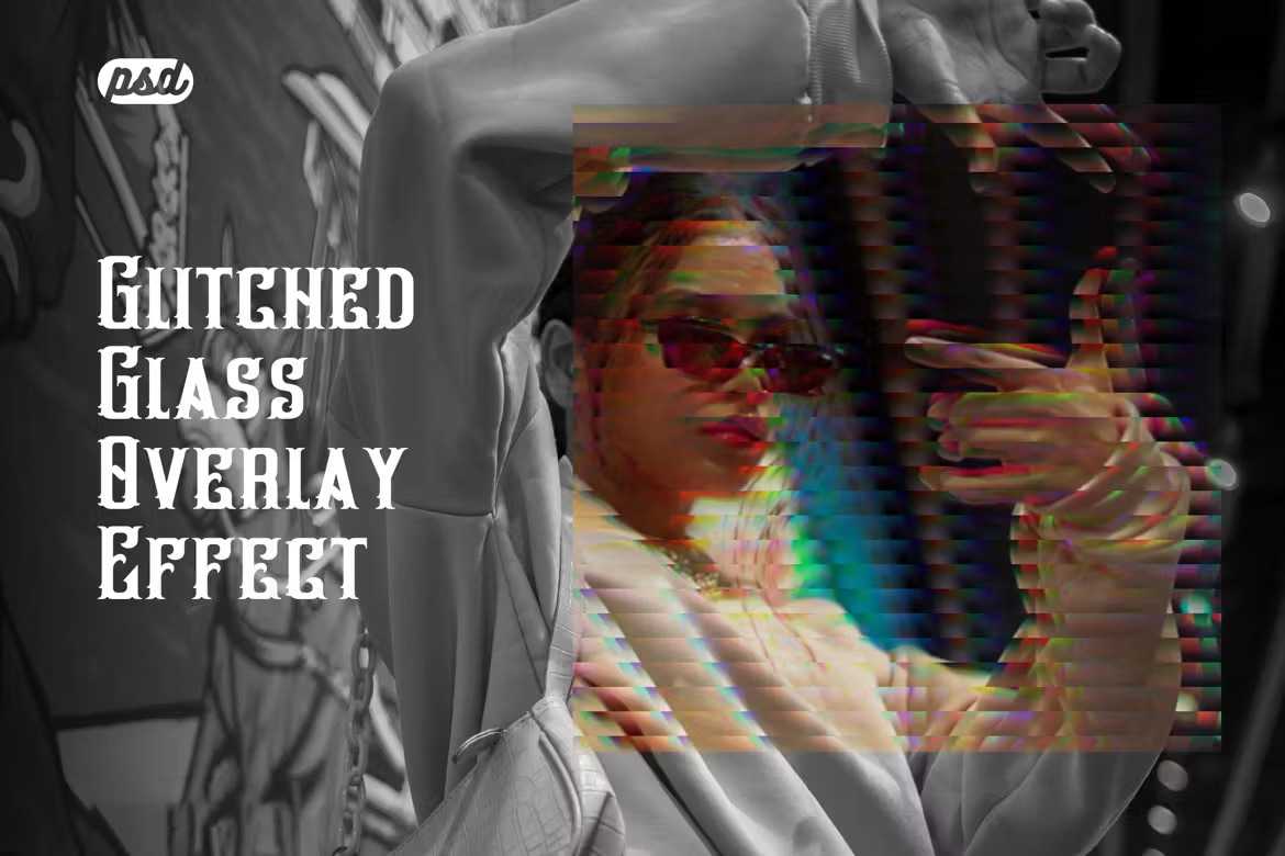 24 Disruptive Glitch Photoshop Effects - Photoboto