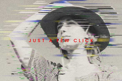 24 Disruptive Glitch Photoshop Effects - Photoboto
