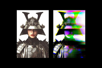 31-In-1 Cyber Distortion Photoshop Effects Bundle