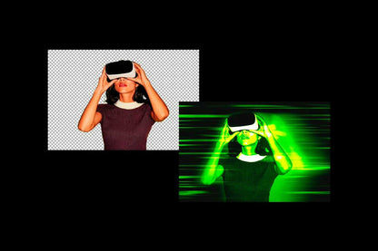 31-In-1 Cyber Distortion Photoshop Effects Bundle