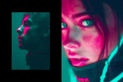 22-In-1 Radiant Glow Photoshop Effects Bundle