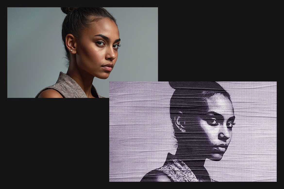 23 Creative Excellence Photoshop Effects Collection