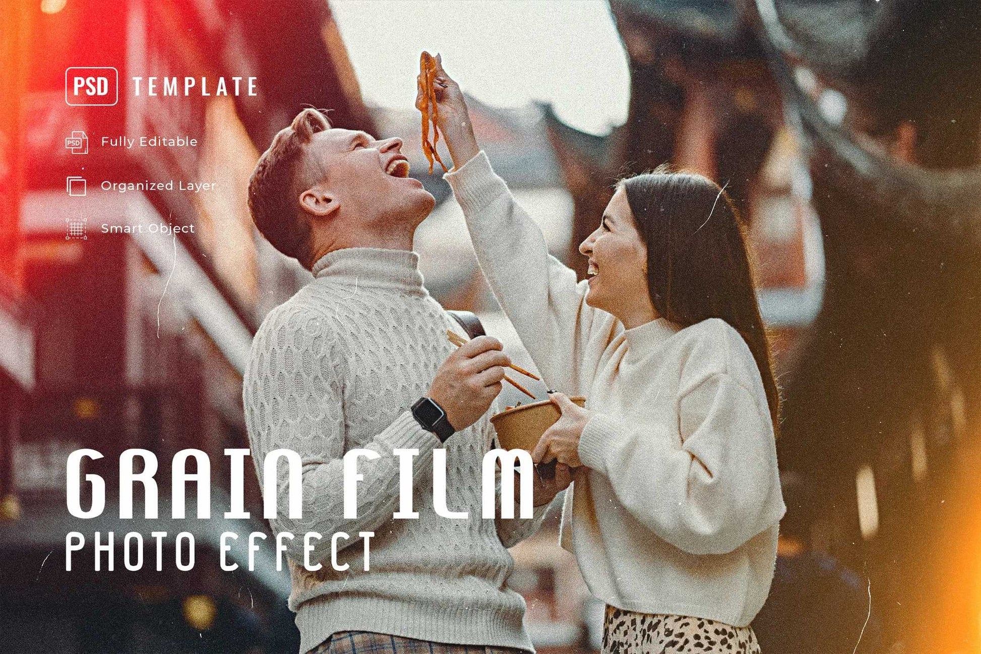 26 Grainy Photoshop Templates Collection - Photoboto