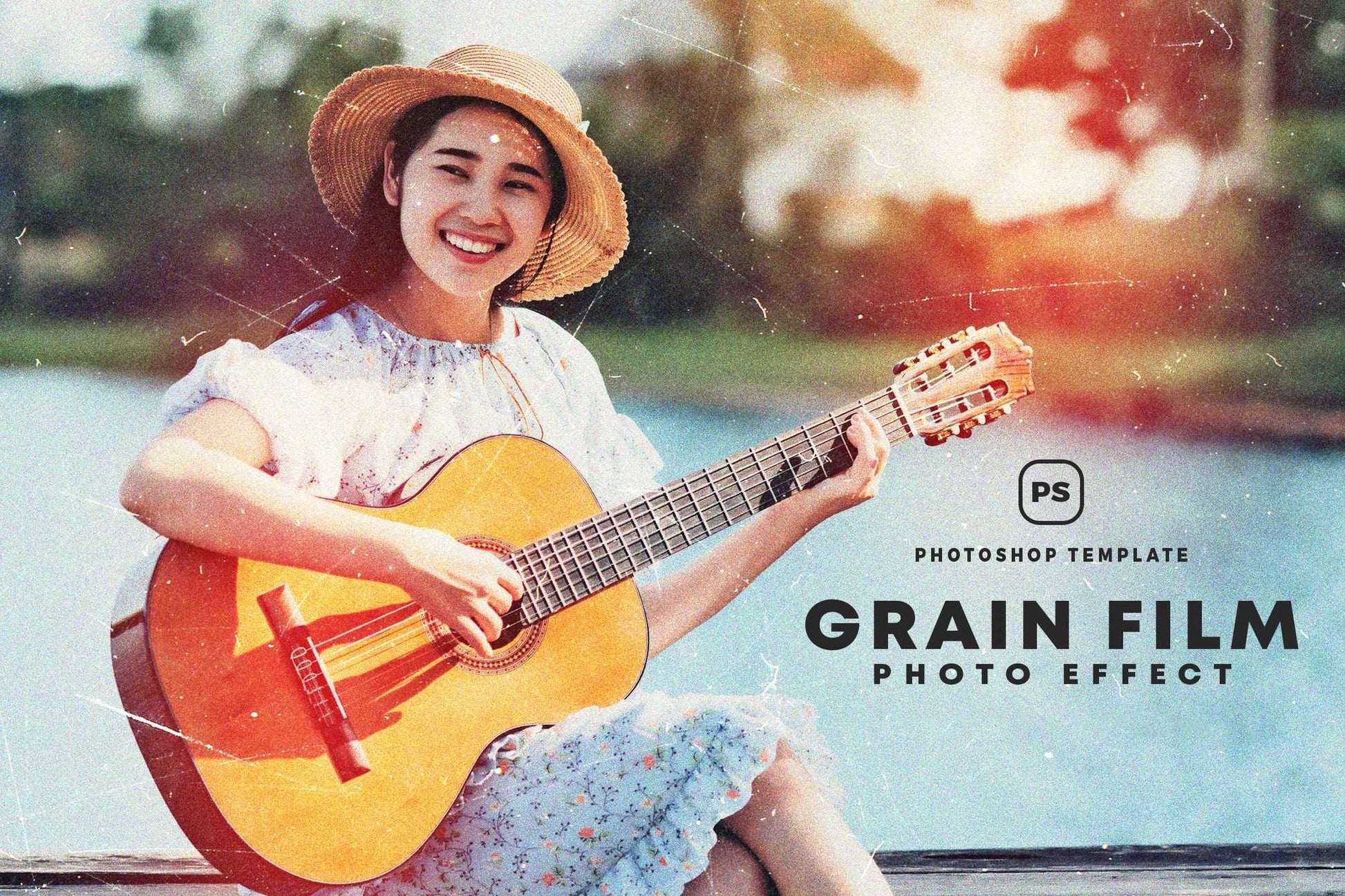 26 Grainy Photoshop Templates Collection - Photoboto