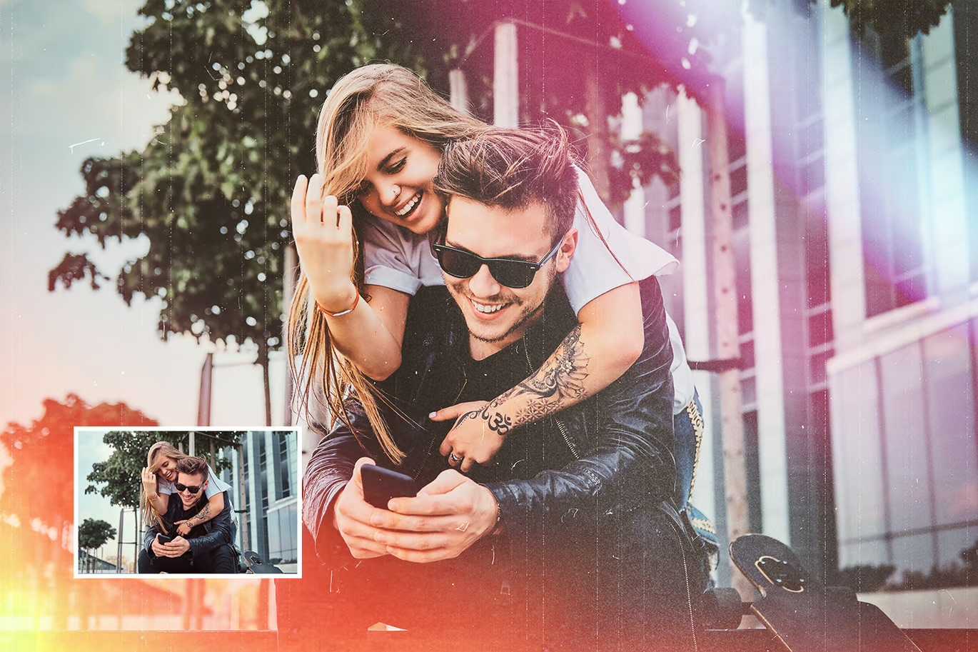 26 Grainy Photoshop Templates Collection - Photoboto