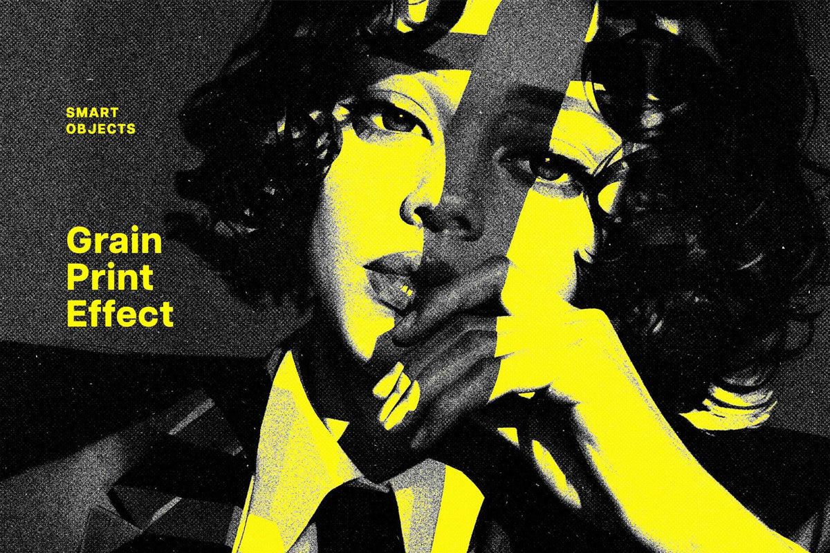 30-In-1 Vintage Grain Photoshop Effects Bundle