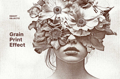 30-In-1 Vintage Grain Photoshop Effects Bundle
