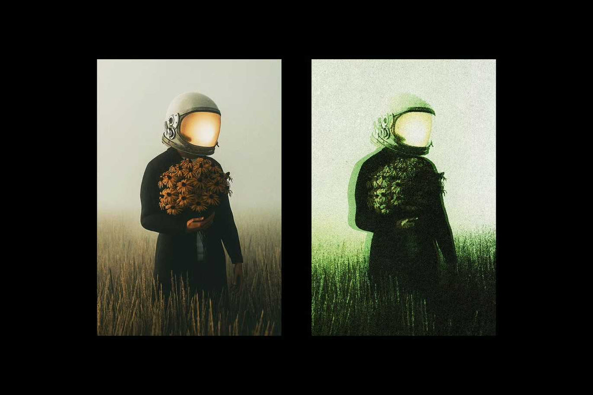 30-In-1 Vintage Grain Photoshop Effects Bundle