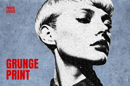 23-In-1 Gritty Grunge Photoshop Effects Bundle