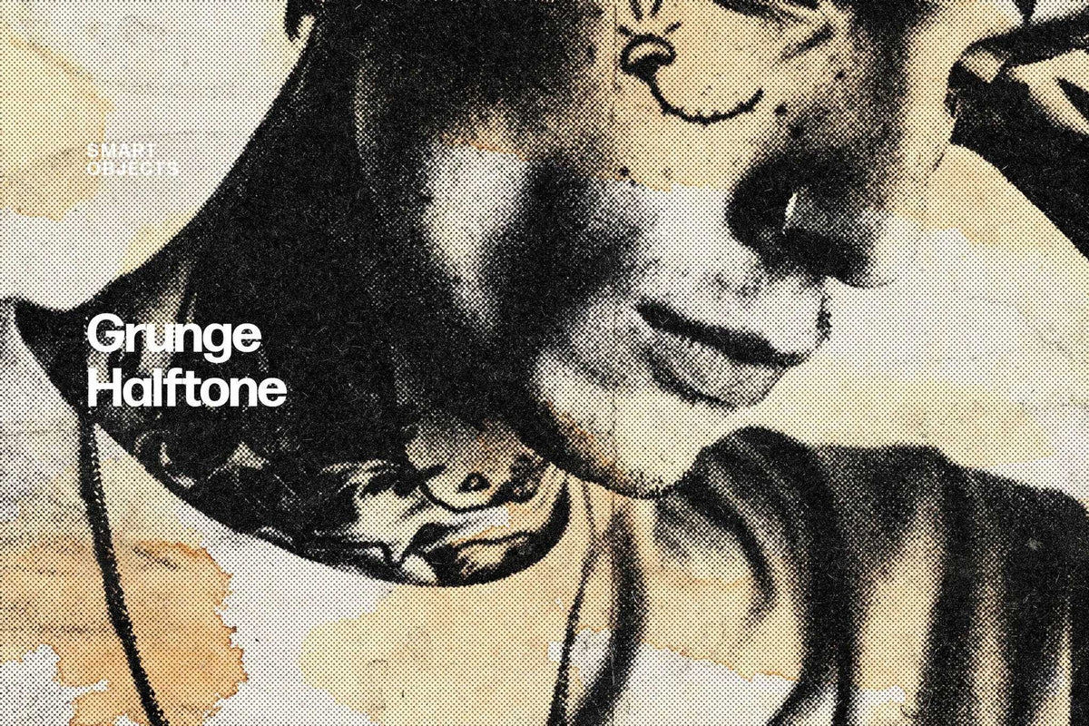 23-In-1 Gritty Grunge Photoshop Effects Bundle