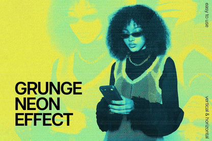 23-In-1 Gritty Grunge Photoshop Effects Bundle