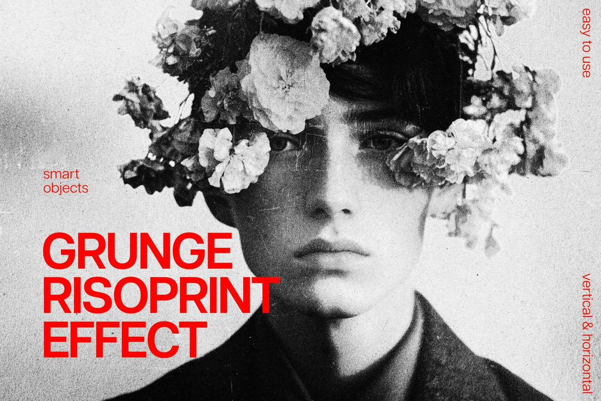 23-In-1 Gritty Grunge Photoshop Effects Bundle