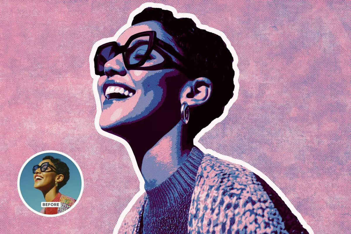 17-In-1 Halftone Revolution Photoshop Effects Bundle