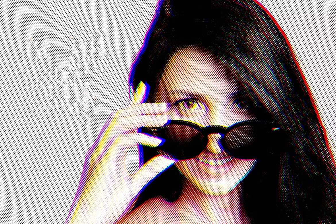 29 Classic Halftone Photoshop Effects - Photoboto