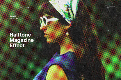 22 Classy Halftone Photoshop Effects Bundle