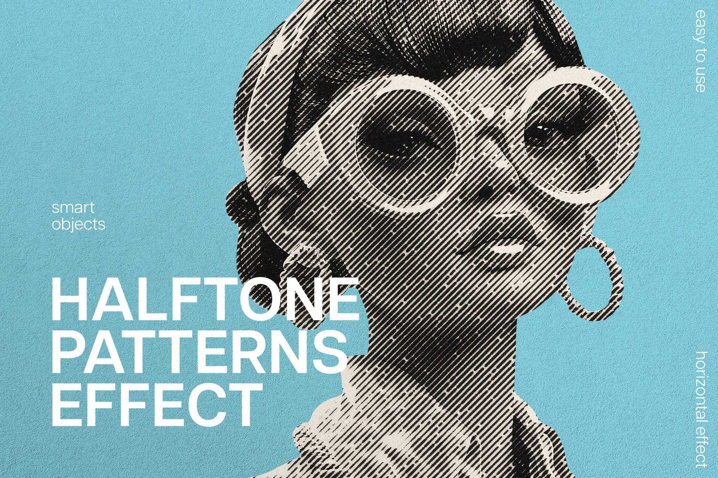 22 Classy Halftone Photoshop Effects Bundle