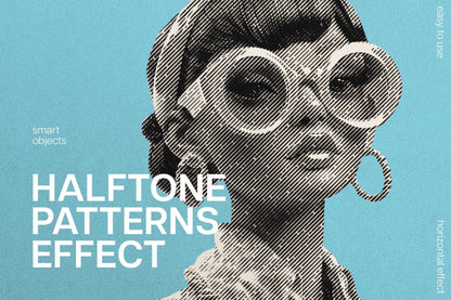 22 Classy Halftone Photoshop Effects Bundle