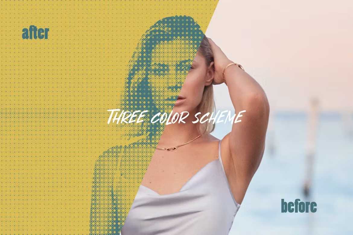29 Classic Halftone Photoshop Effects - Photoboto