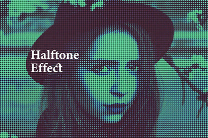 29 Classic Halftone Photoshop Effects - Photoboto
