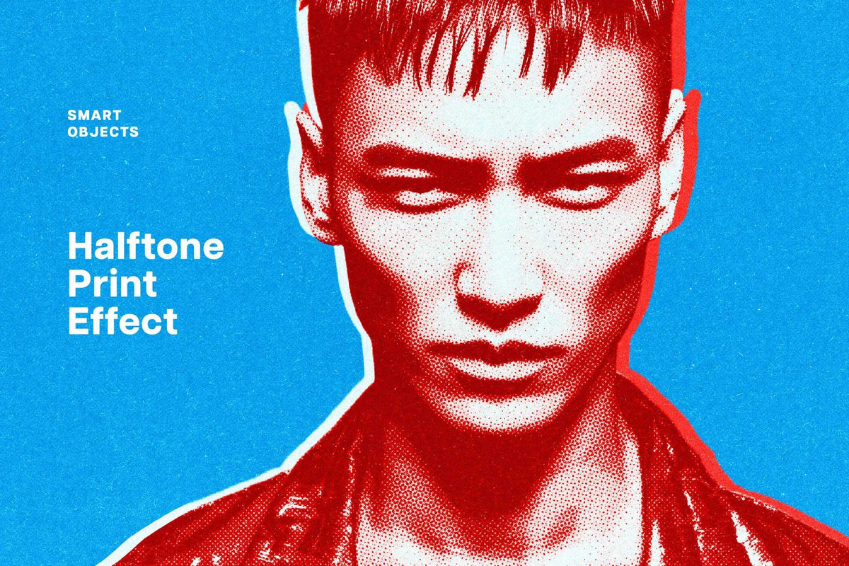 17-In-1 Halftone Revolution Photoshop Effects Bundle