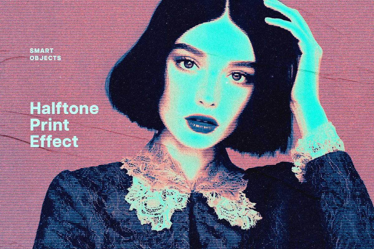 17-In-1 Halftone Revolution Photoshop Effects Bundle