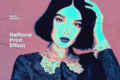 17-In-1 Halftone Revolution Photoshop Effects Bundle