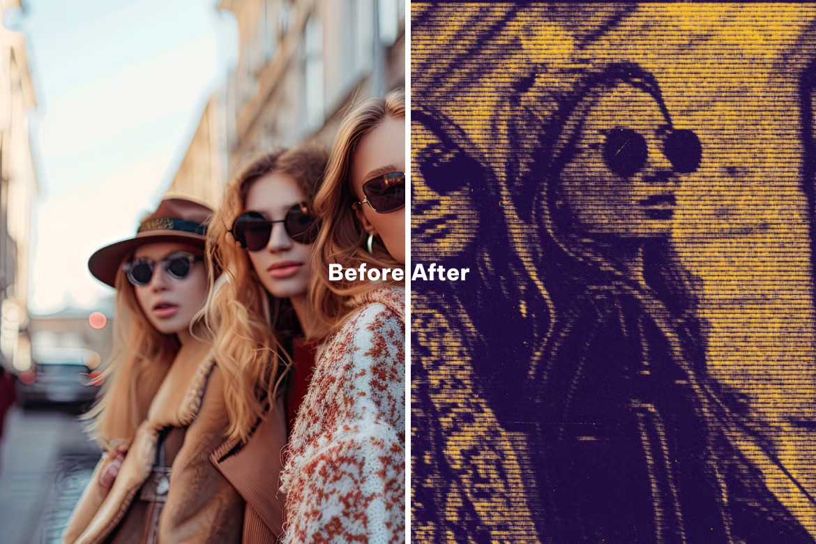 23 Creative Excellence Photoshop Effects Collection
