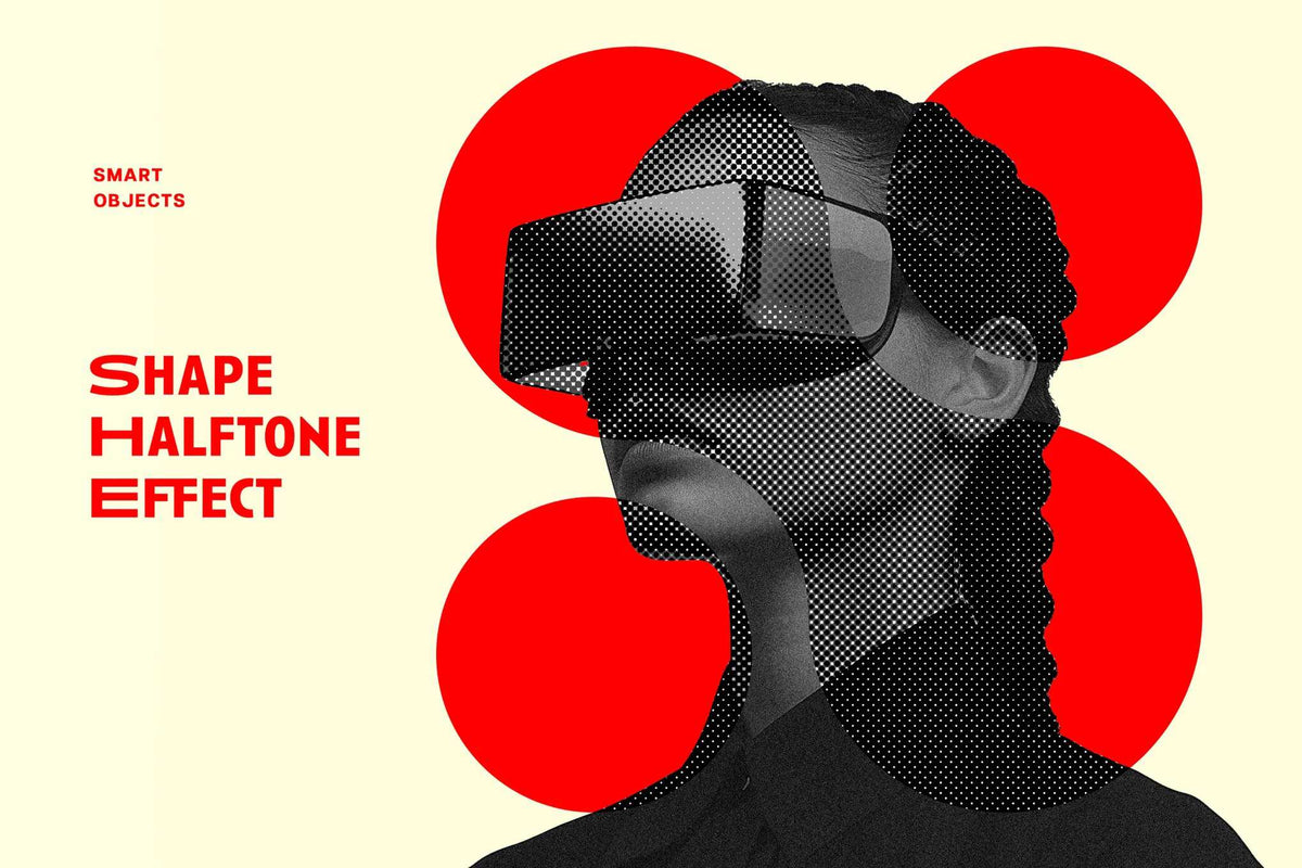 17-In-1 Halftone Revolution Photoshop Effects Bundle